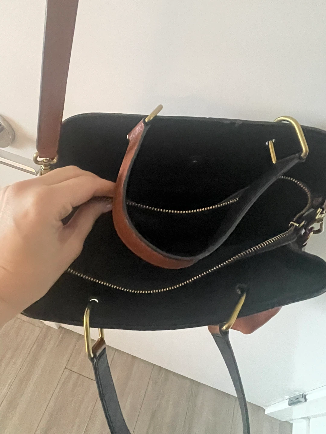 Fossil Brown Leather Tote Bag - photo 4