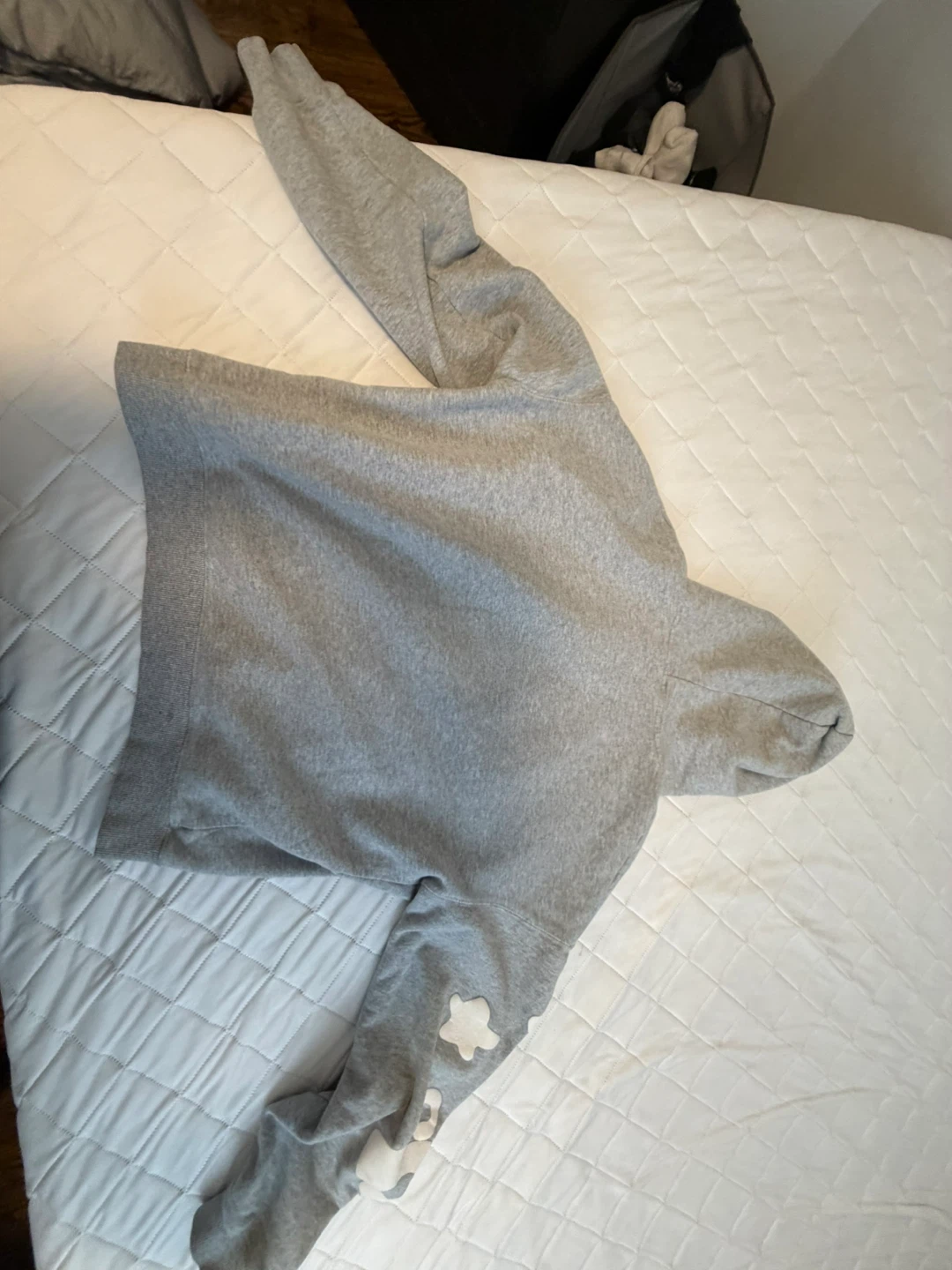 Sp5der Hoodie Grey Size L 100% Cotton - photo 2