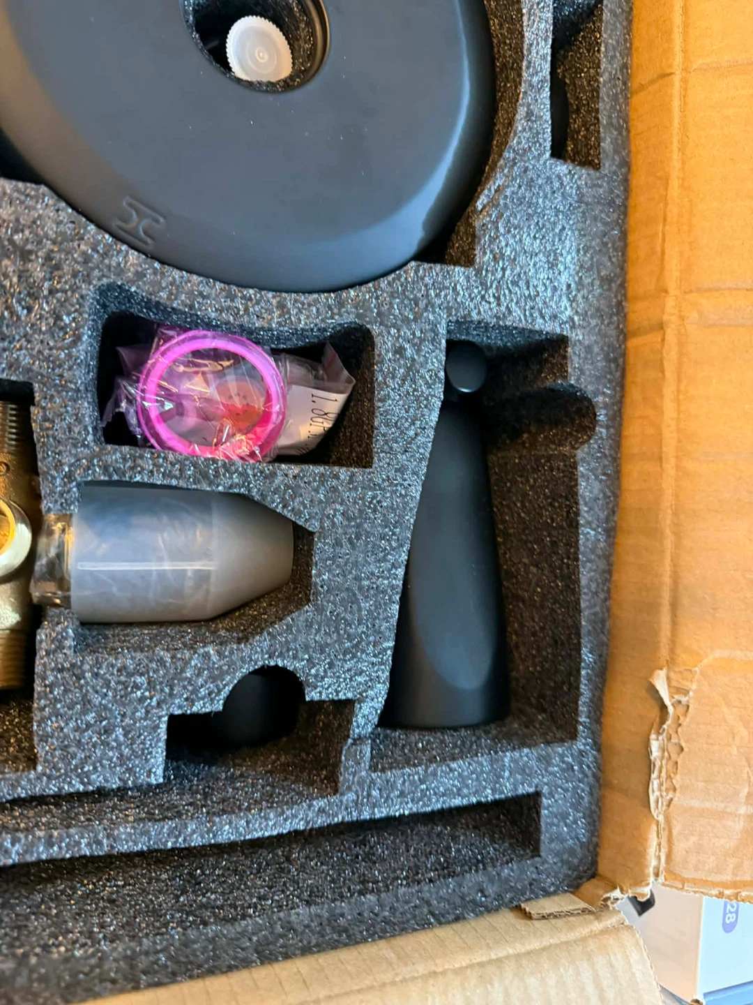 Black Bathroom Shower Faucet Set