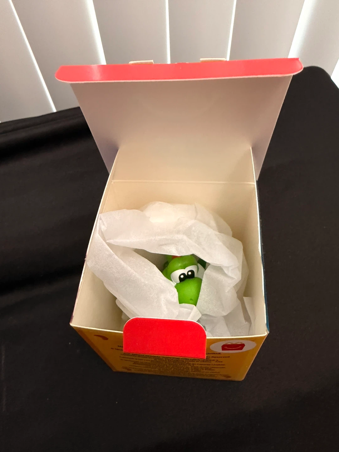 McDonald's Super Mario Limited Yoshi Toy with Disney Stickers - photo 2
