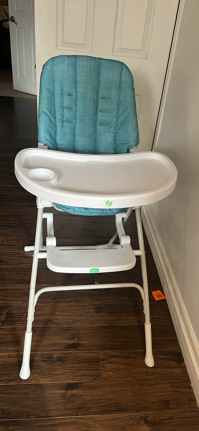 Infantino Foldable High Chair - Teal