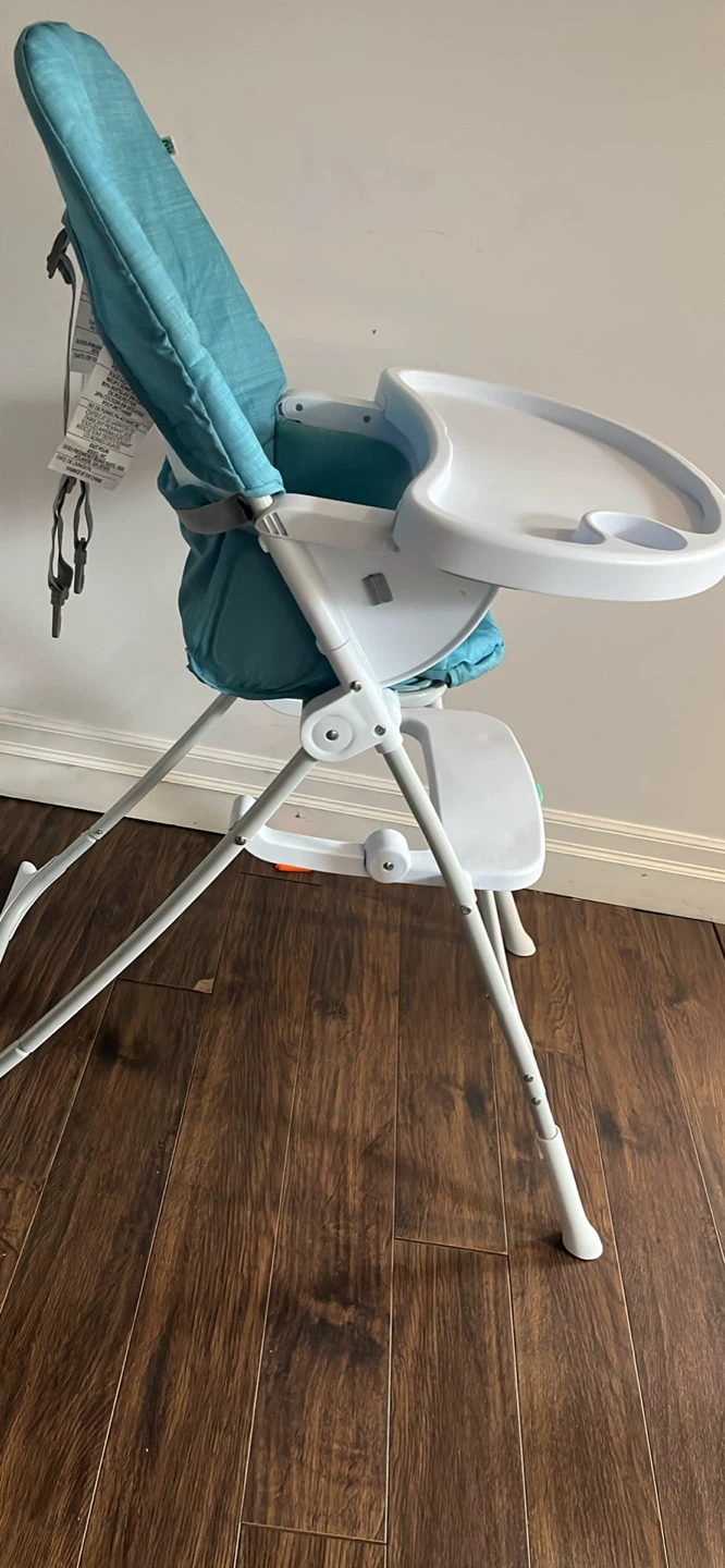 Infantino Foldable High Chair - Teal - photo 3