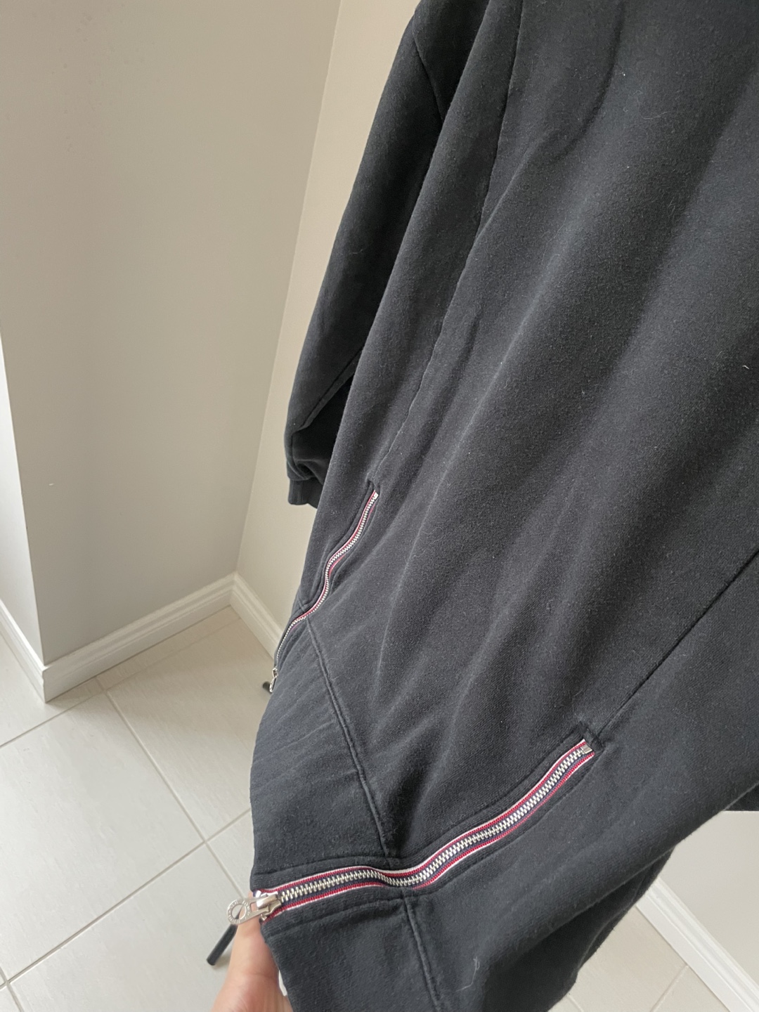 Tommy Hilfiger Sport Black Cowl Neck Sweatshirt Size L/G - photo 4