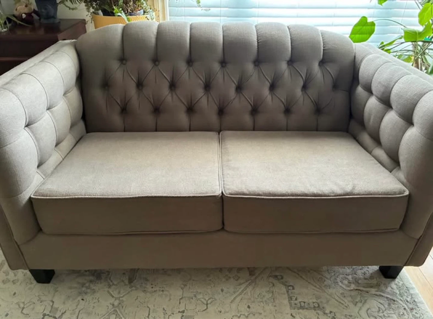 Tufted Loveseat - photo 3