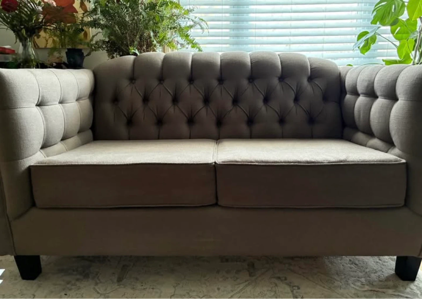 Tufted Loveseat