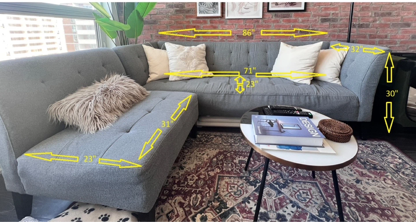 DesignRepublic Tufted Sofa + Chair - photo 2