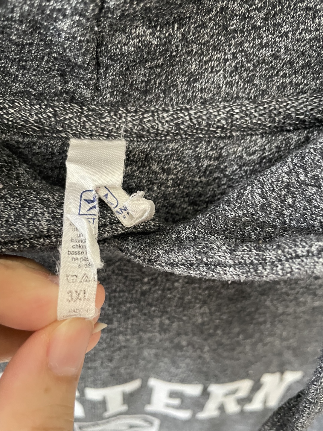 Western University Grey Hoodie 3XL - photo 4