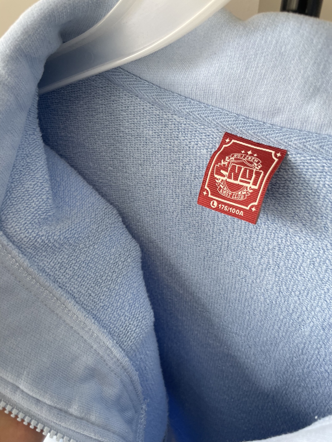 Nalci Crew Baby Blue "Number One" Hoodie Size L - photo 5