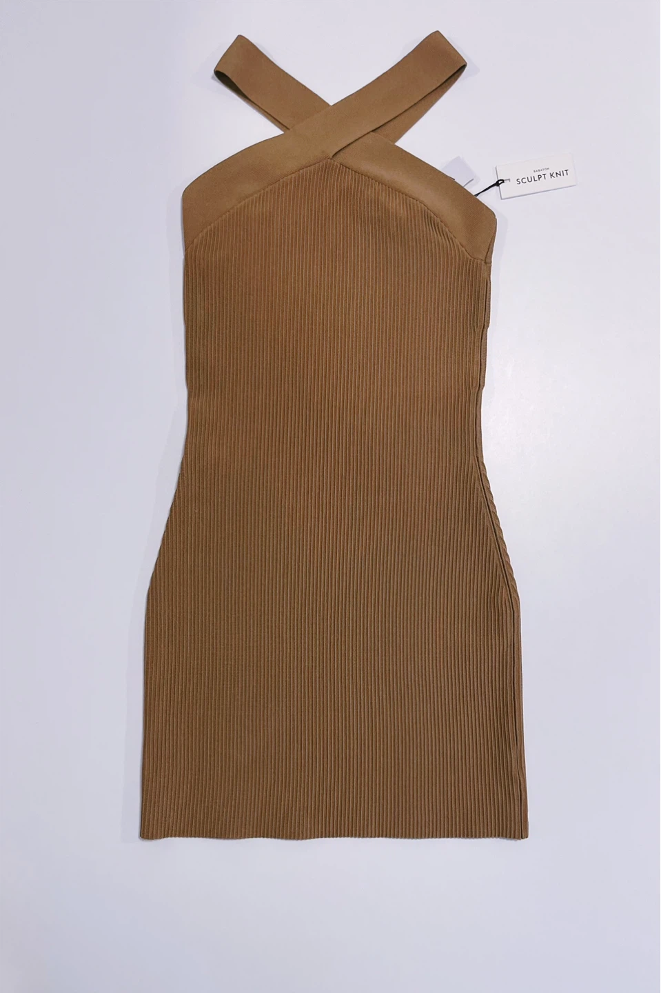 Aritzia Babaton Sculpt Knit Criss Cross Dress XS - photo 3