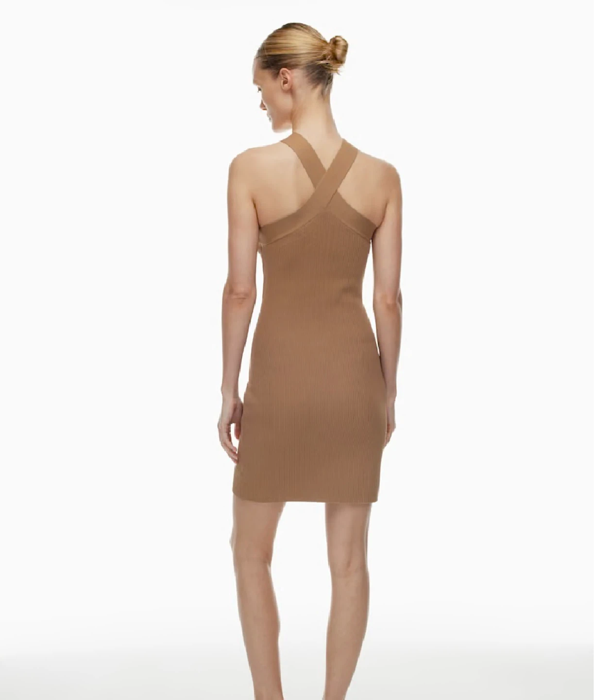 Aritzia Babaton Sculpt Knit Criss Cross Dress XS - photo 2