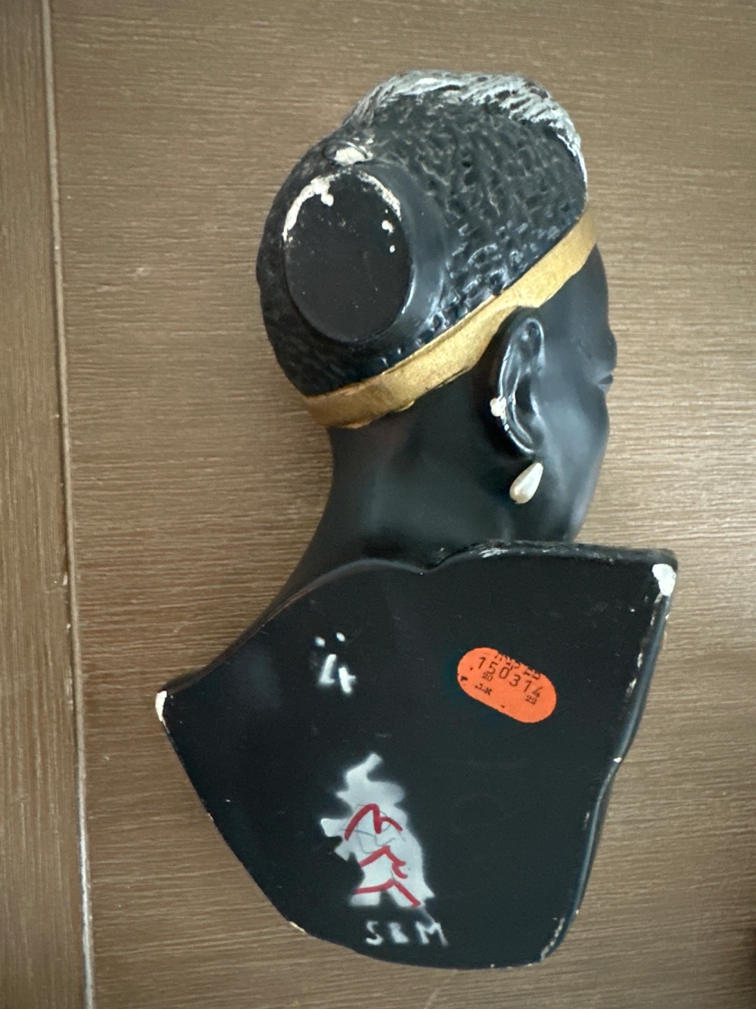 Vintage African Bust Figurine - photo 2