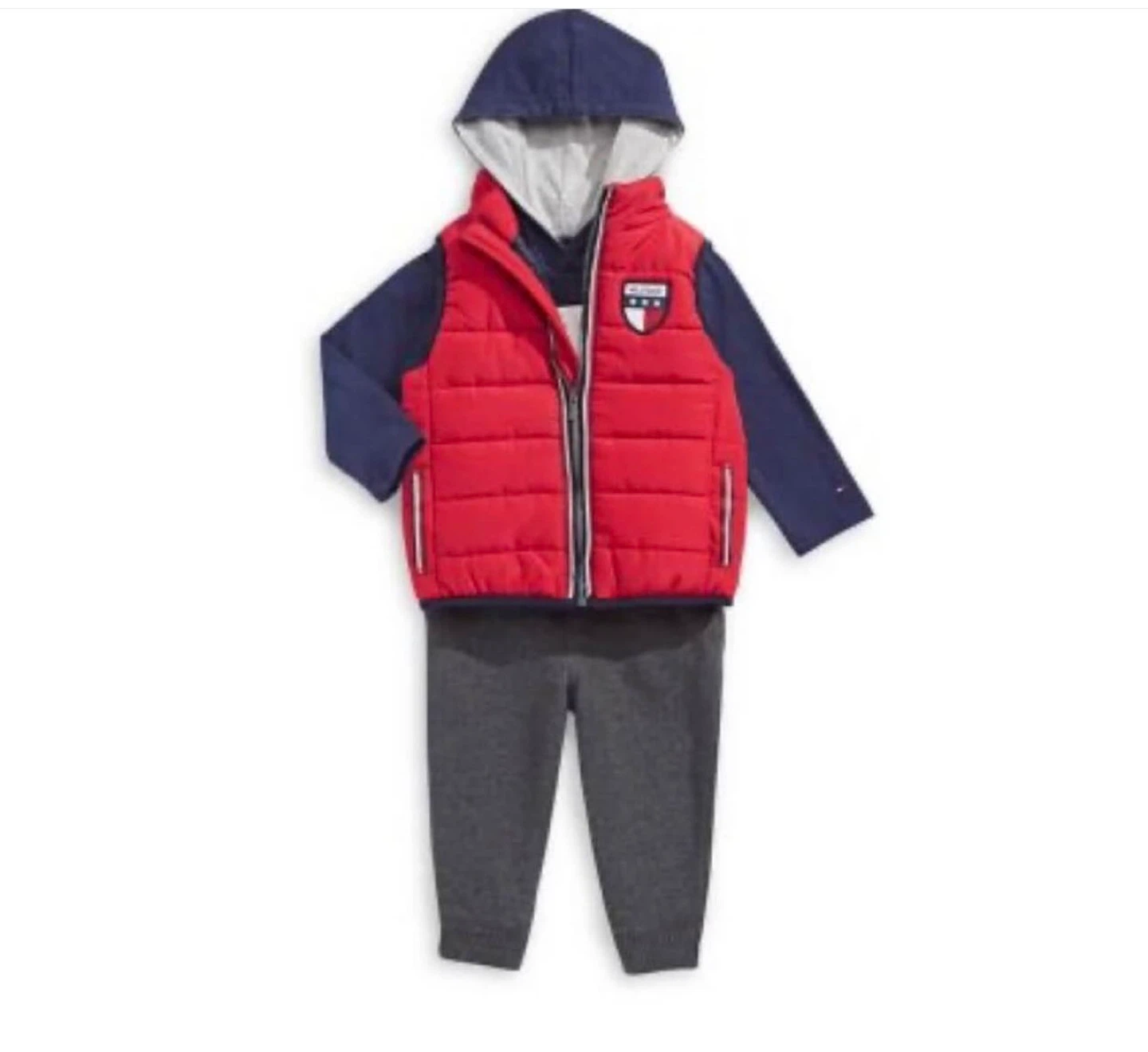 BOYS 3PC VEST SUITE (SIZE:24 MONTHS)