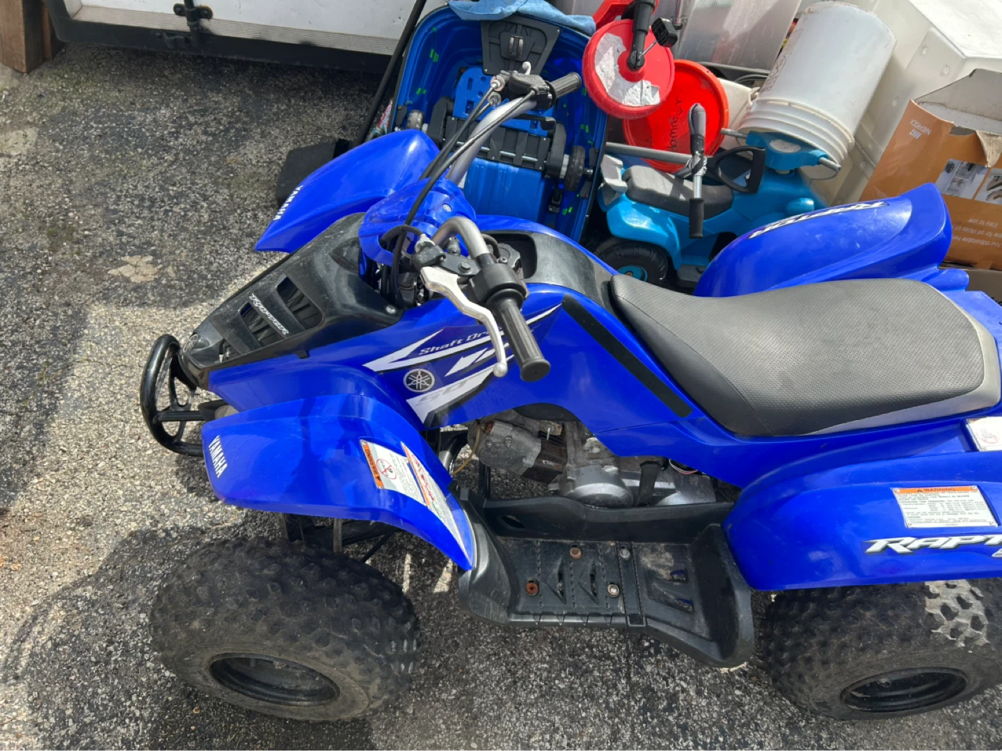Yamaha Raptor 50 Kids ATV - photo 4