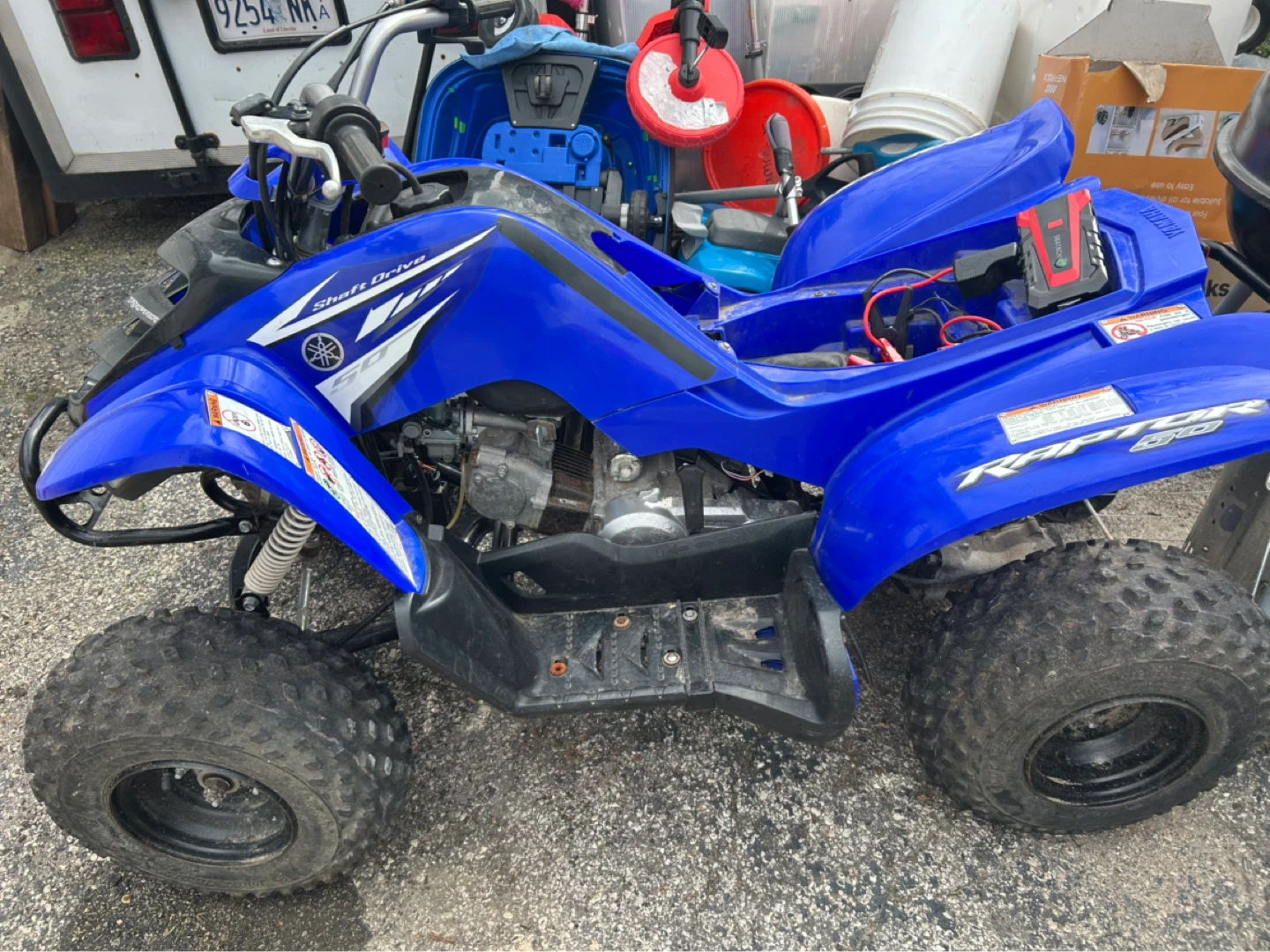 Yamaha Raptor 50 Kids ATV - photo 5