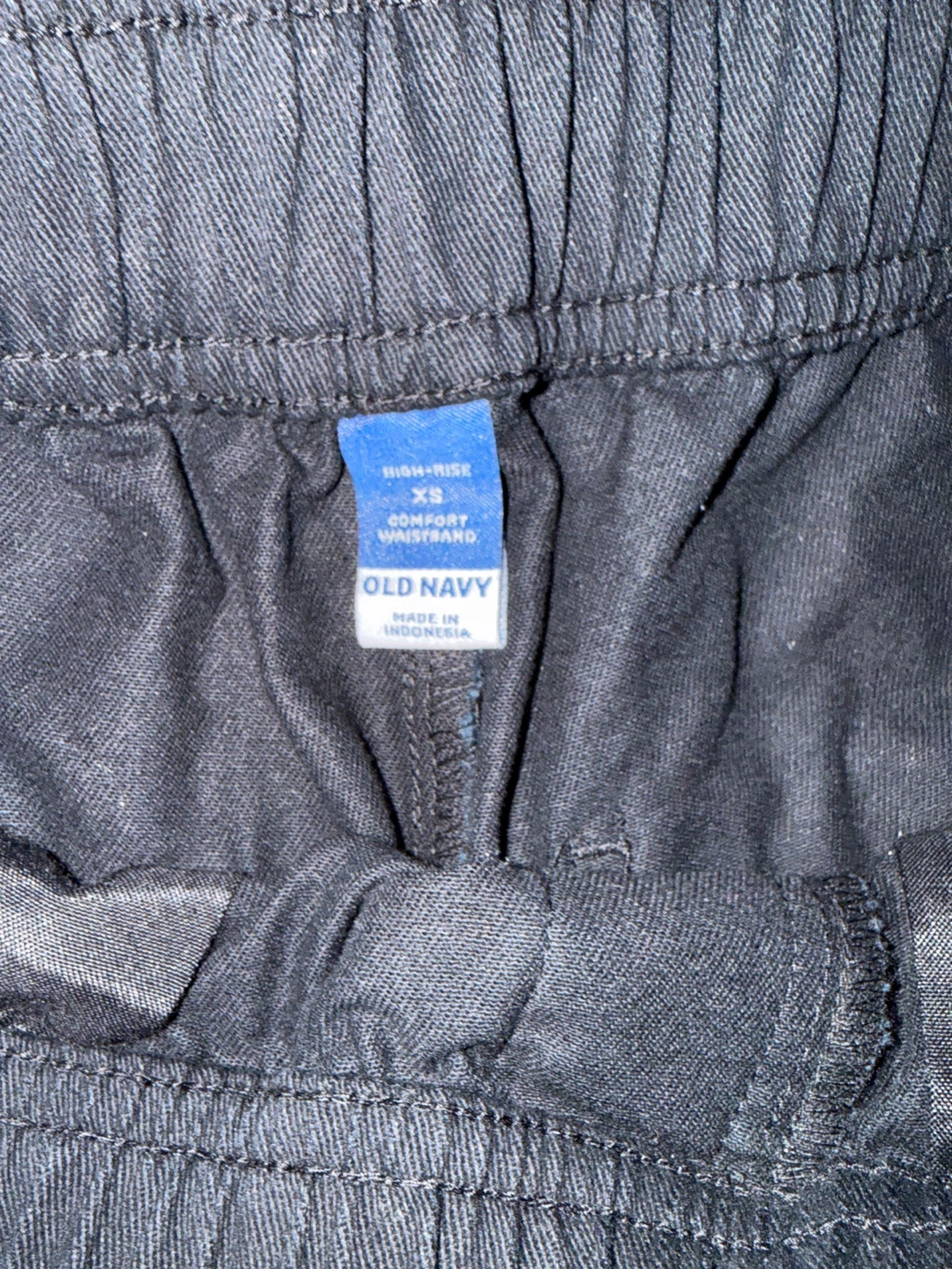 Old Navy Black High-Rise Comfort Waistband Pants - photo 2