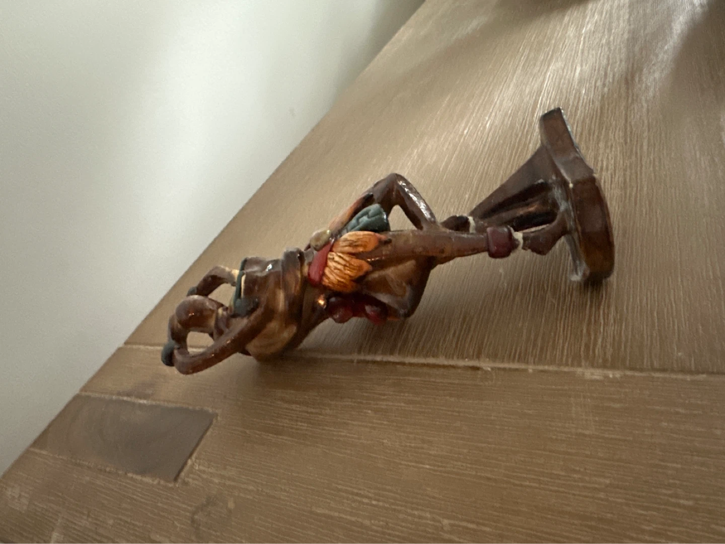 Decorative Wooden Dancer Figurine - photo 4