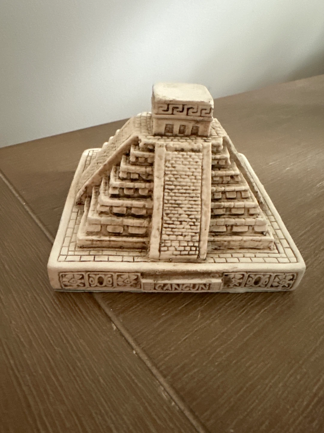 Cancun Pyramid Replica Figurine