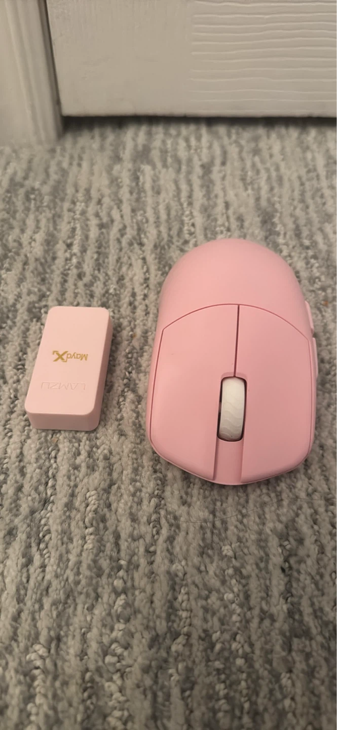 Lamzu Maya X Pink Wireless Gaming Mouse - photo 2