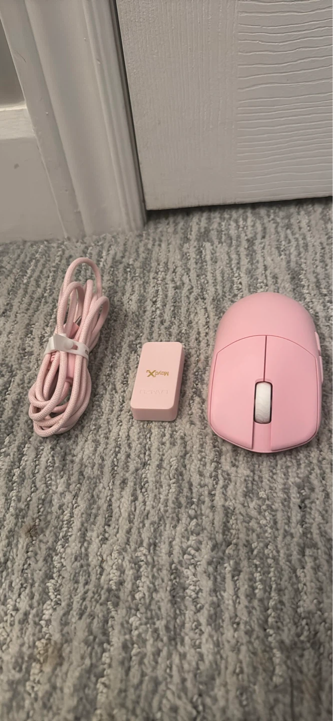 Lamzu Maya X Pink Wireless Gaming Mouse