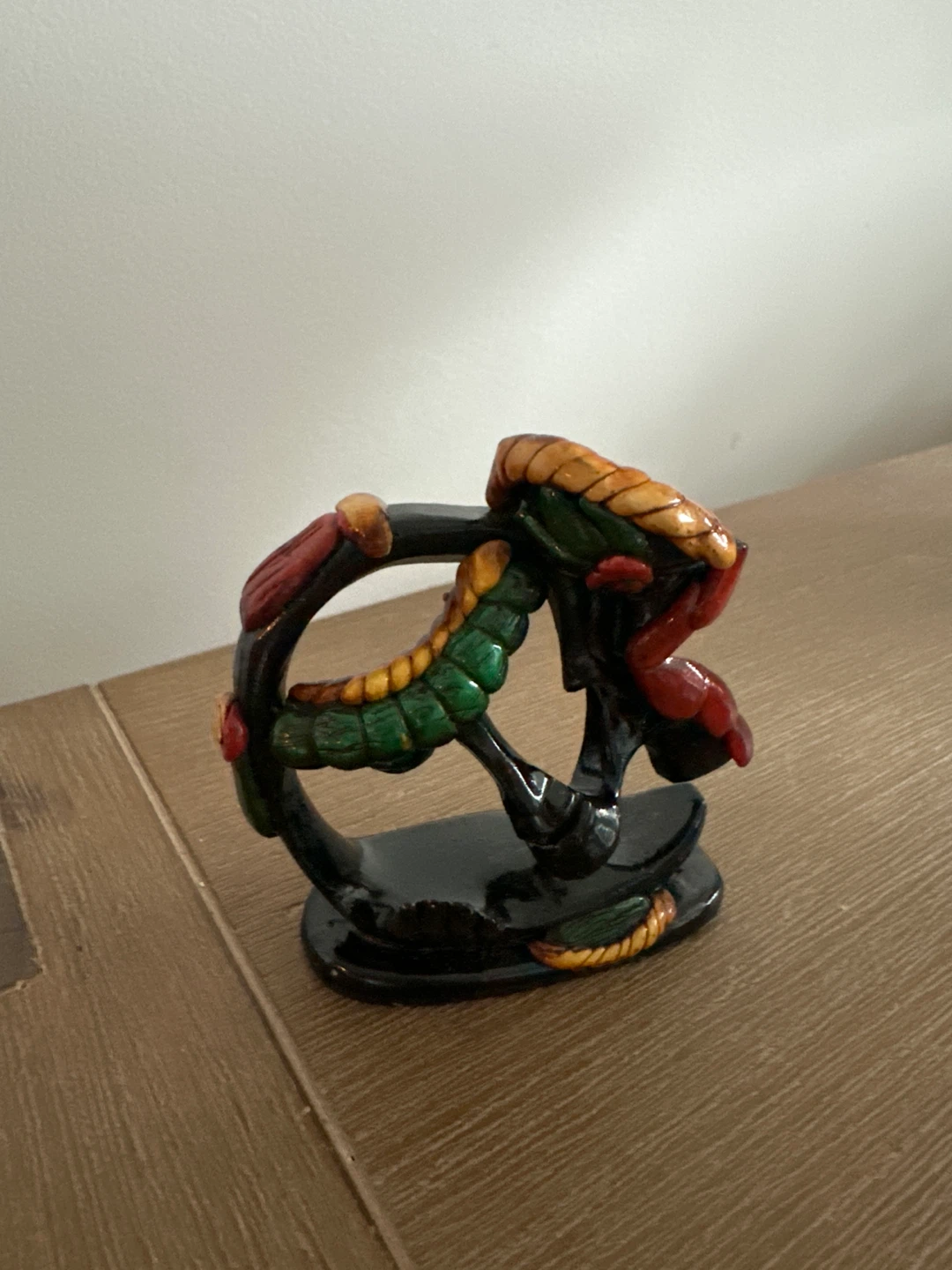 Decorative Black Dragon Figurine