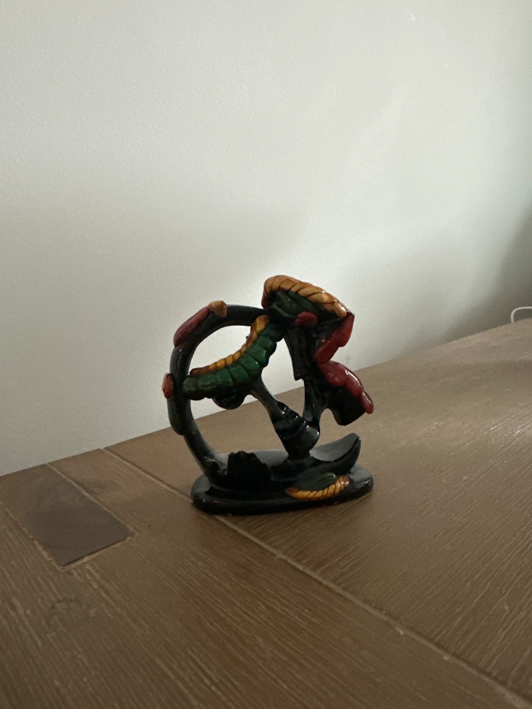 Decorative Black Dragon Figurine - photo 2