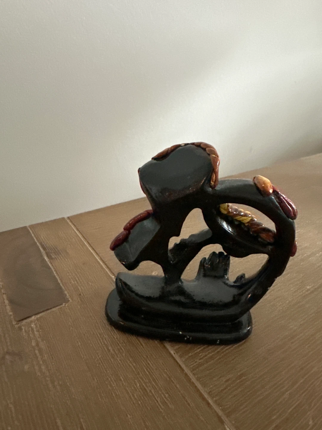 Decorative Black Dragon Figurine - photo 3