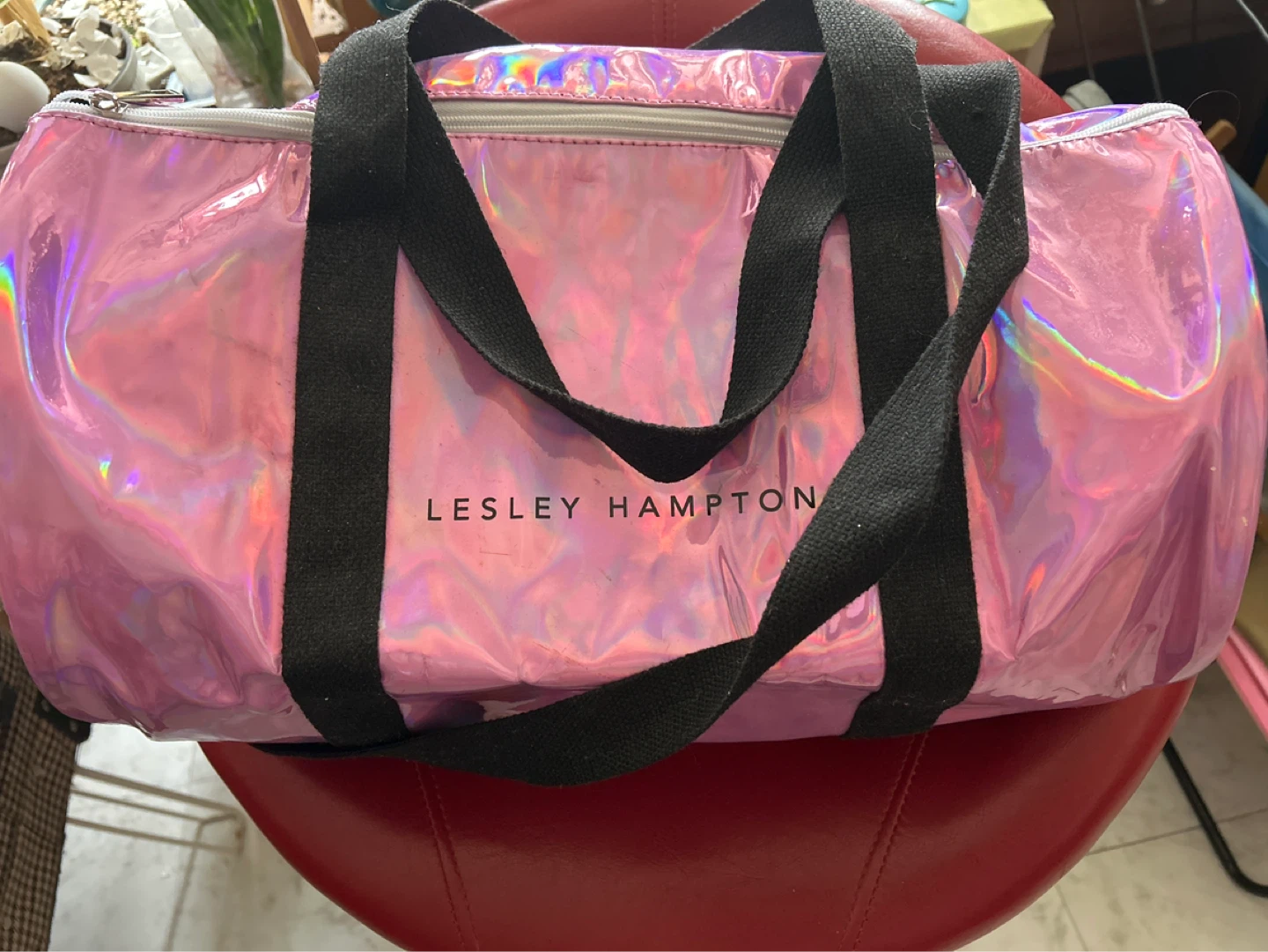Holographic Duffel Bag