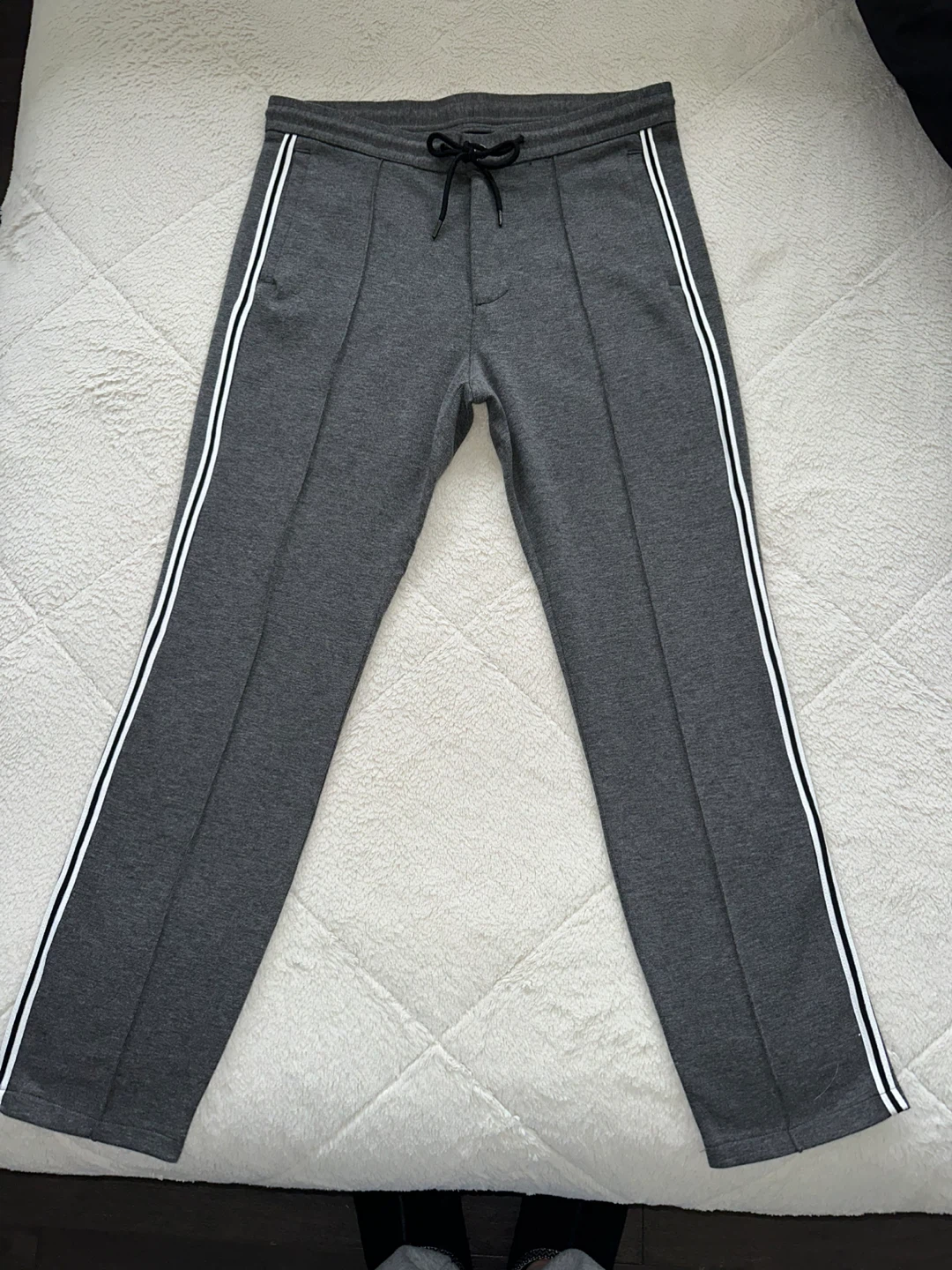 Men's Grey Track Pants Size Medium