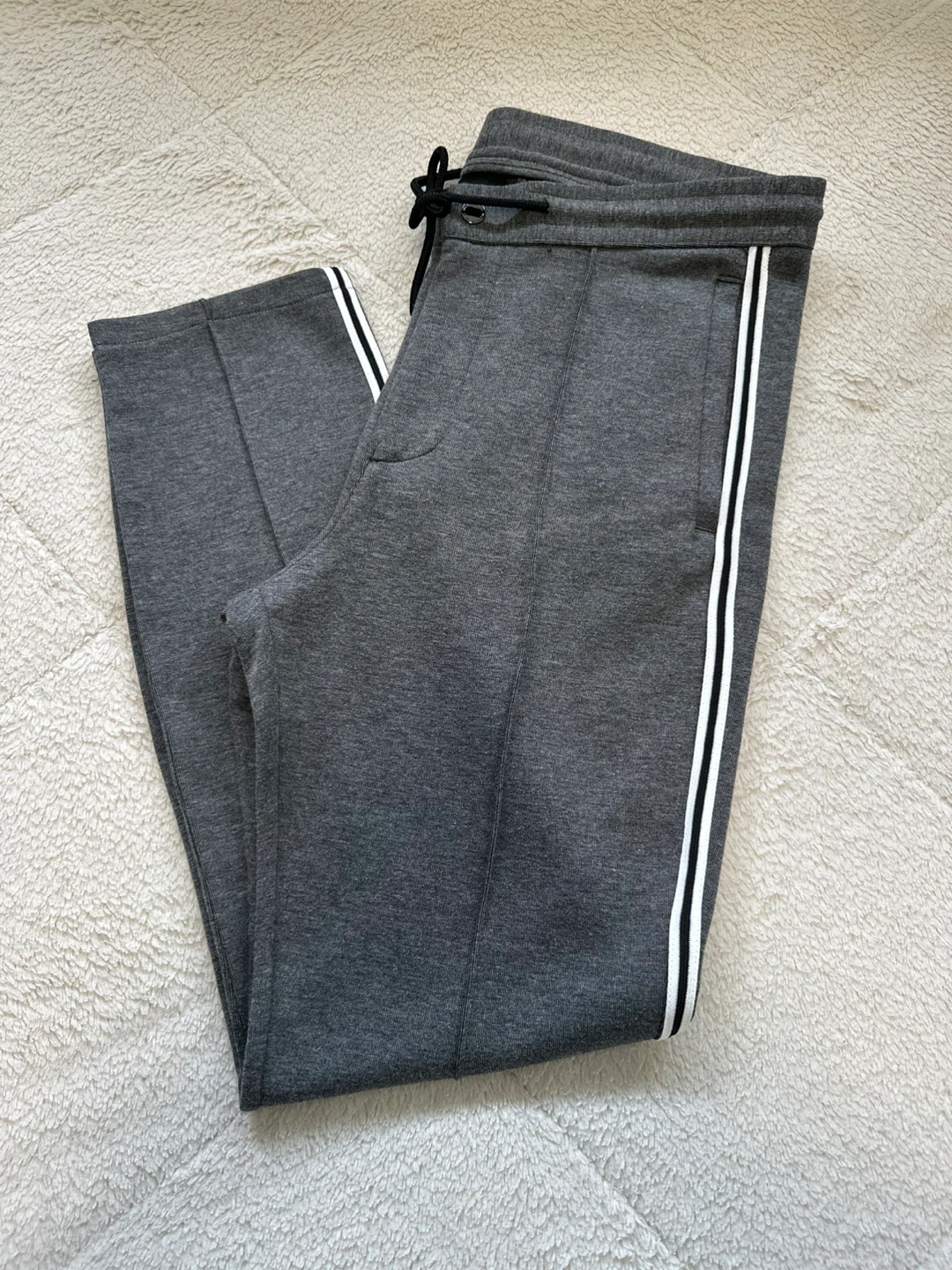 Men's Grey Track Pants Size Medium - photo 2