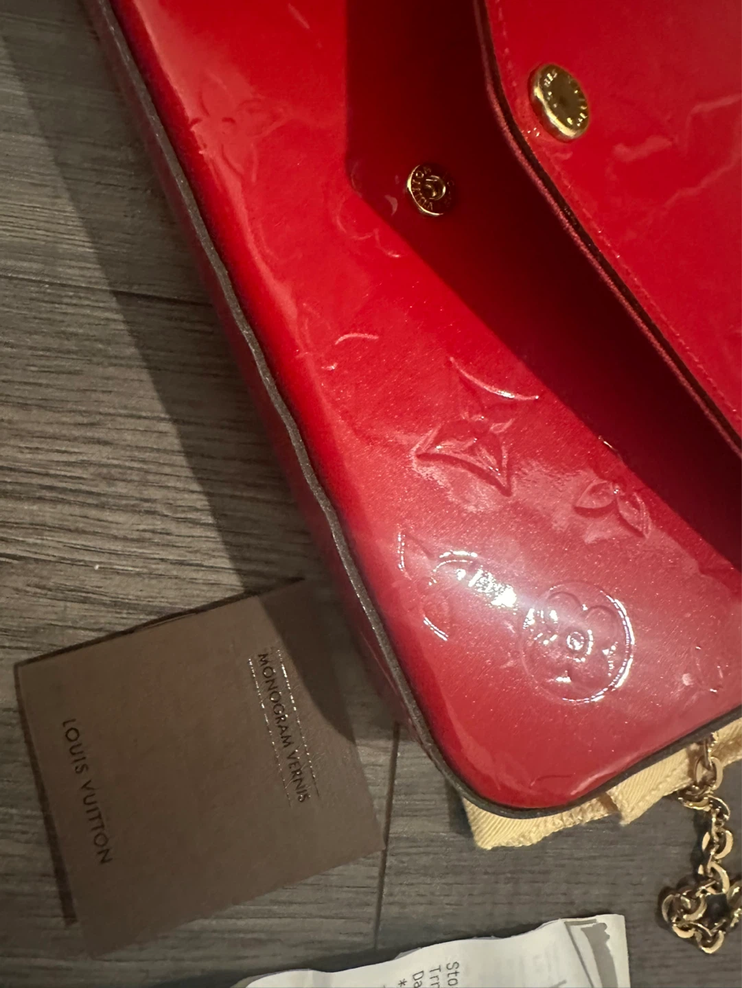 Louis Vuitton Vernis Pochette Felicie GM Clutch - photo 3