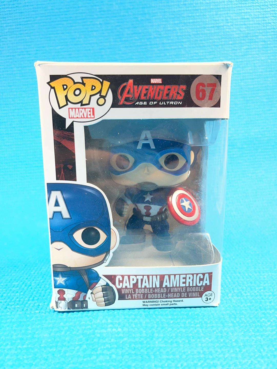 🛡️ VAULTED Captain America Funko Pop #67 - Rare Deal!
