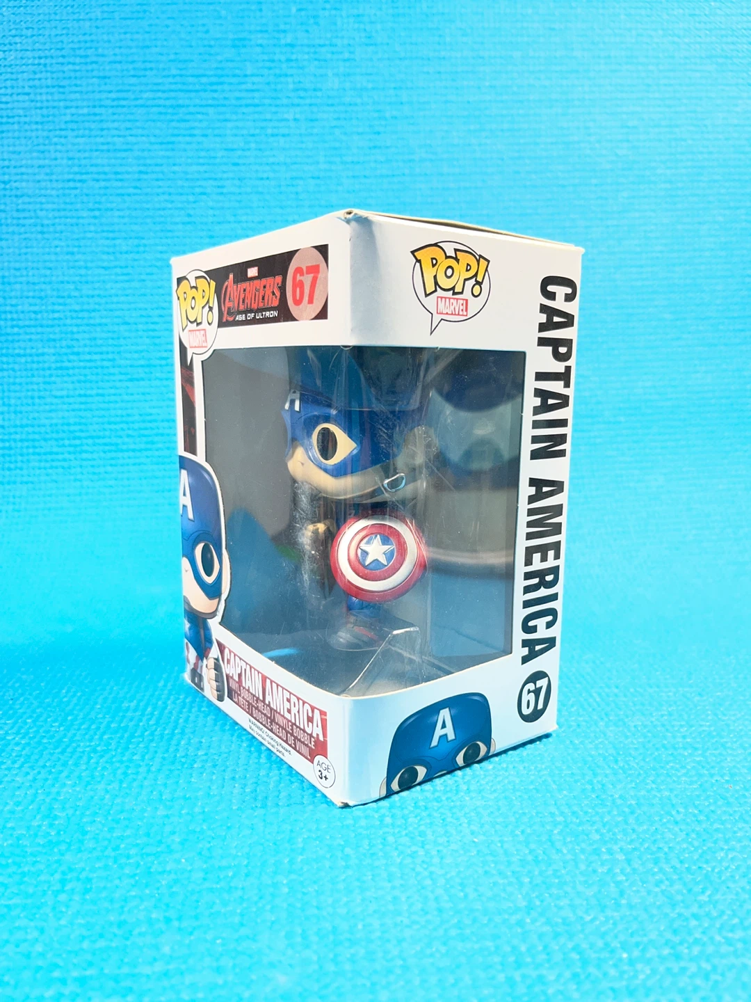 🛡️ VAULTED Captain America Funko Pop #67 - Rare Deal! - photo 5