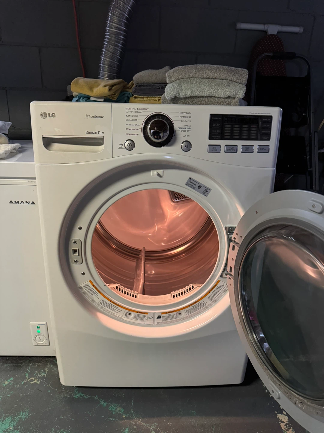 LG Front Load Washer & TrueSteam Dryer Set (White) Pick up Only - photo 4