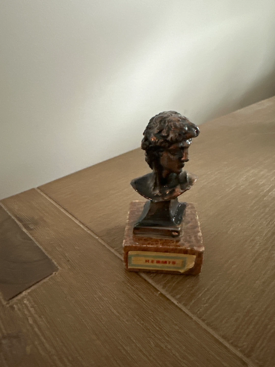 Miniature Bust Statue "HERMES"