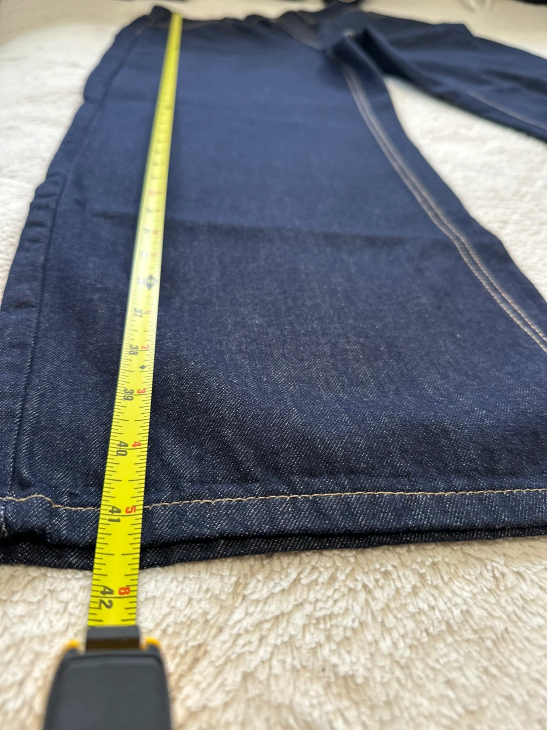Dazy Dark Wash Wide Leg Jeans - Size M - photo 3