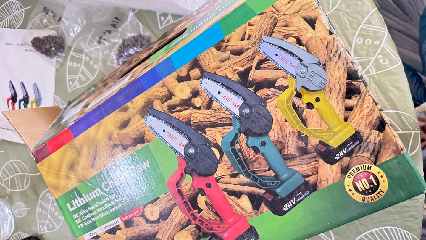 Supmile Electric Pruning Saw - 24V Lithium Battery - photo 2