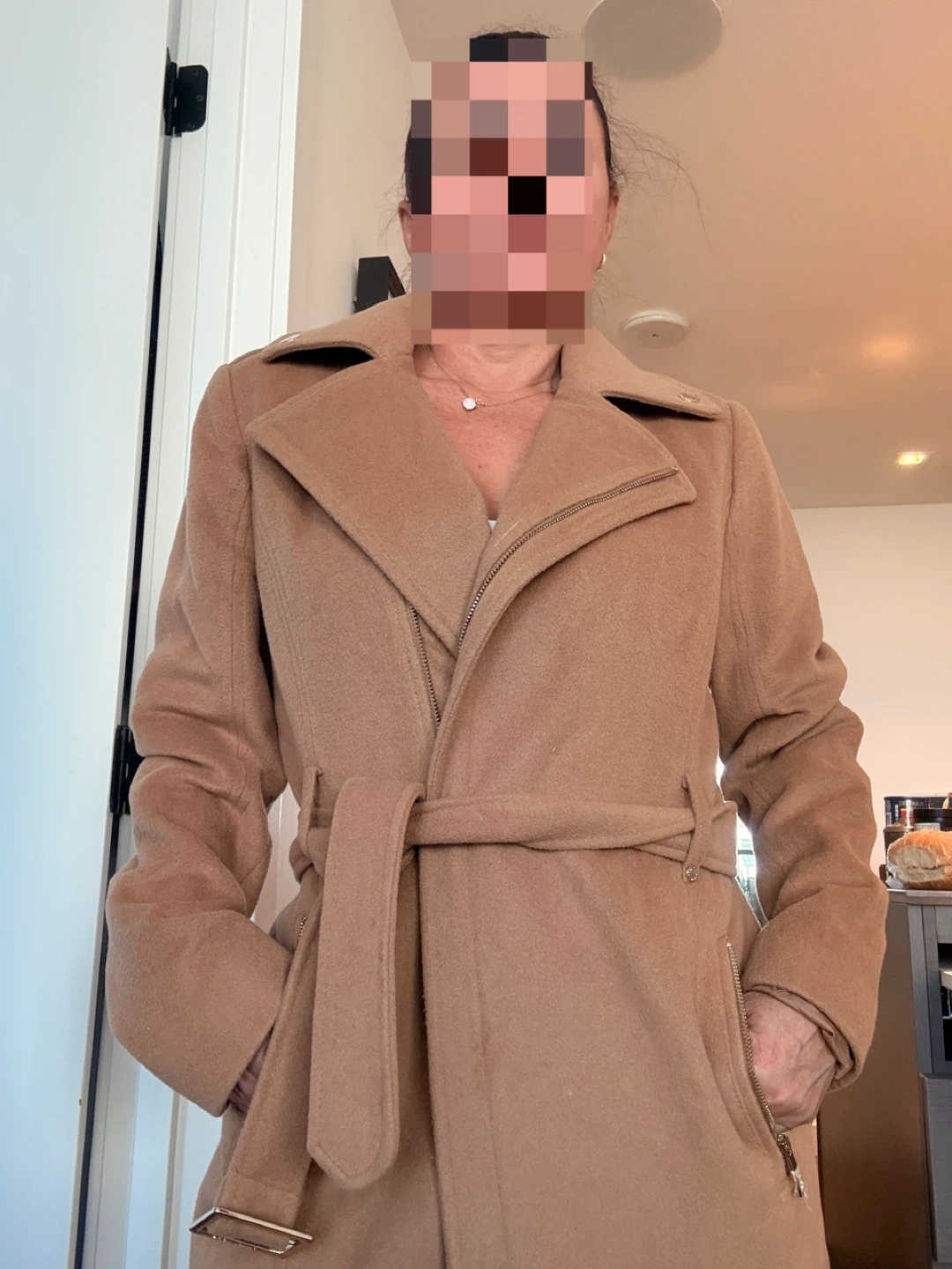 Michael Kors Wool Blend Coat - Size M - photo 5