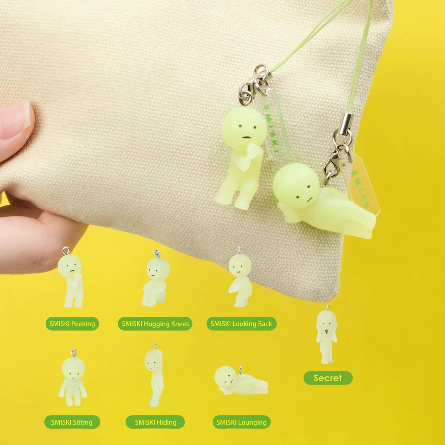 Smiski Strap Accessory Series 1 Secret (The Scream) - photo 3