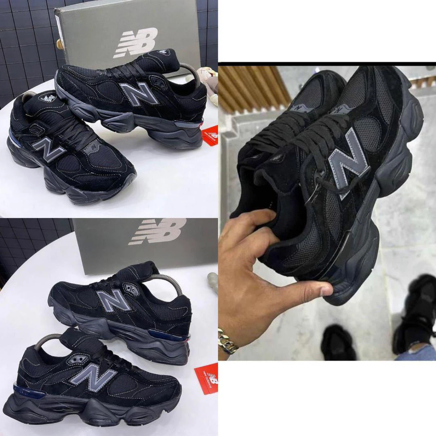 New Balance 9060 Black Sneakers