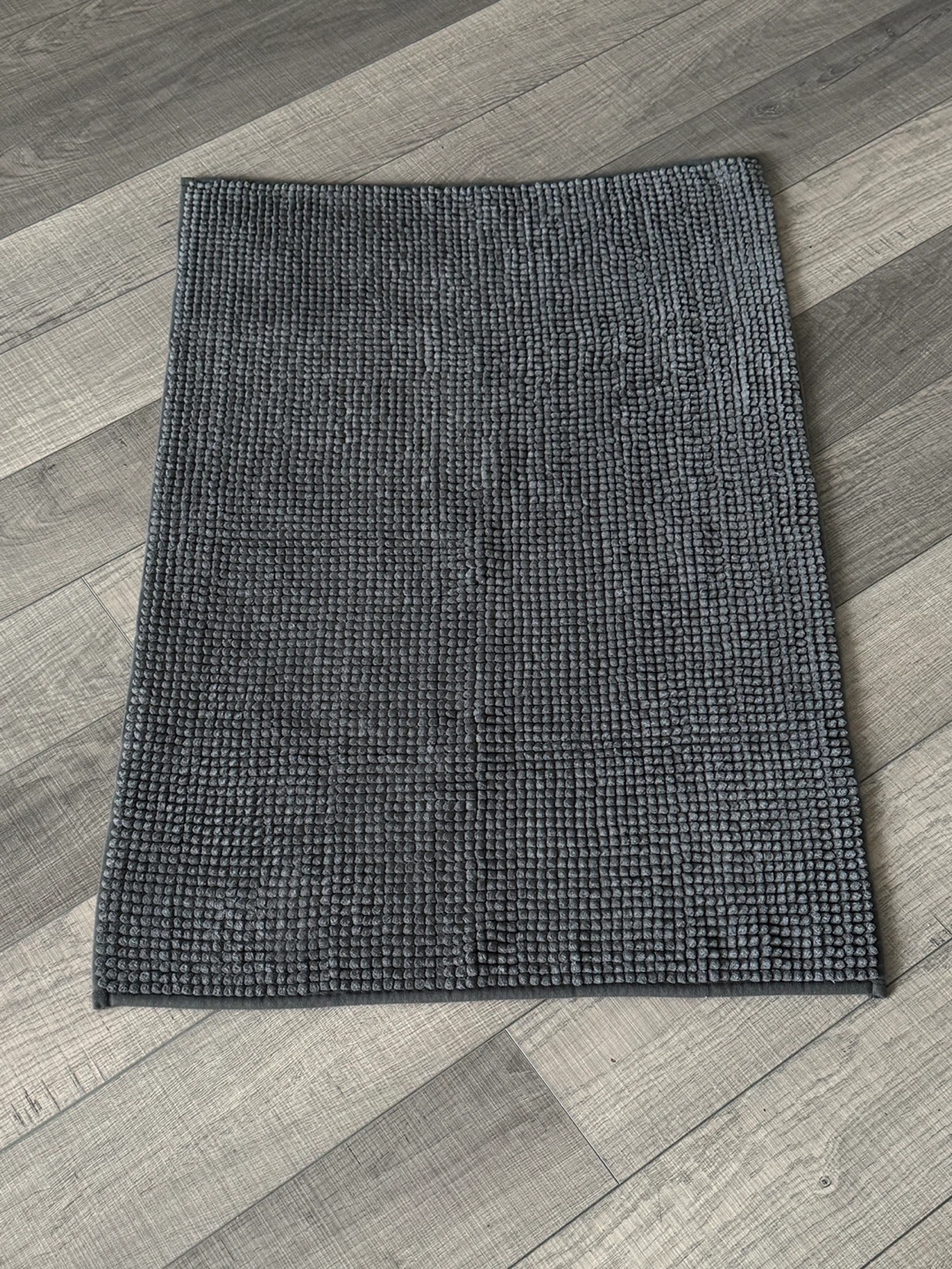 Grey Chenille Bath