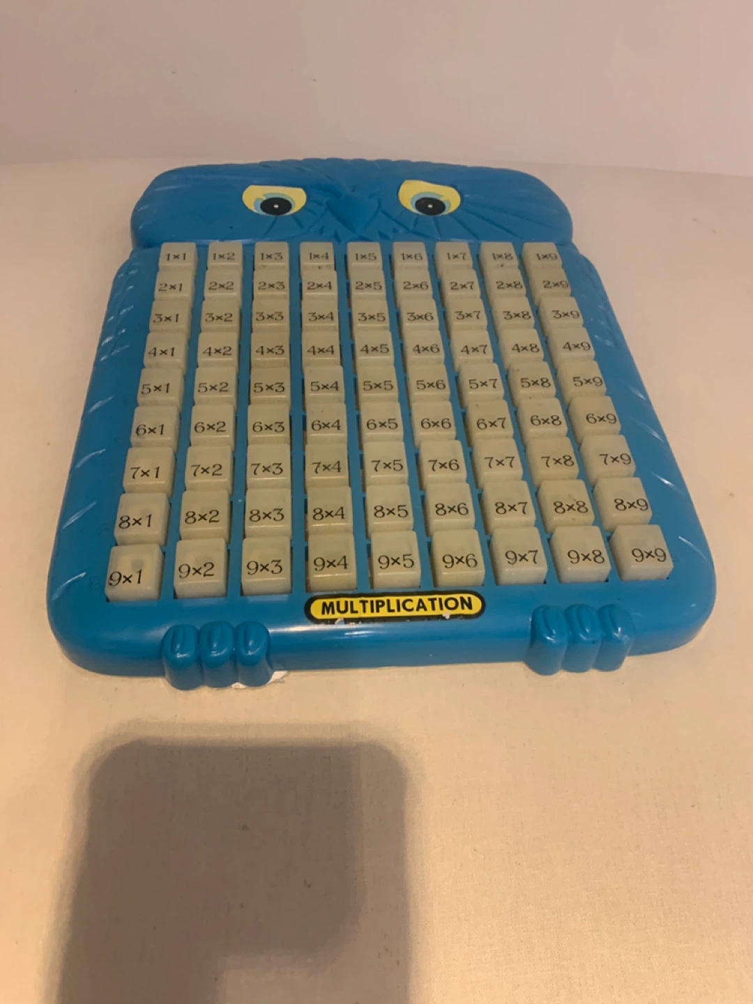 Blue Owl Multiplication Practice Board