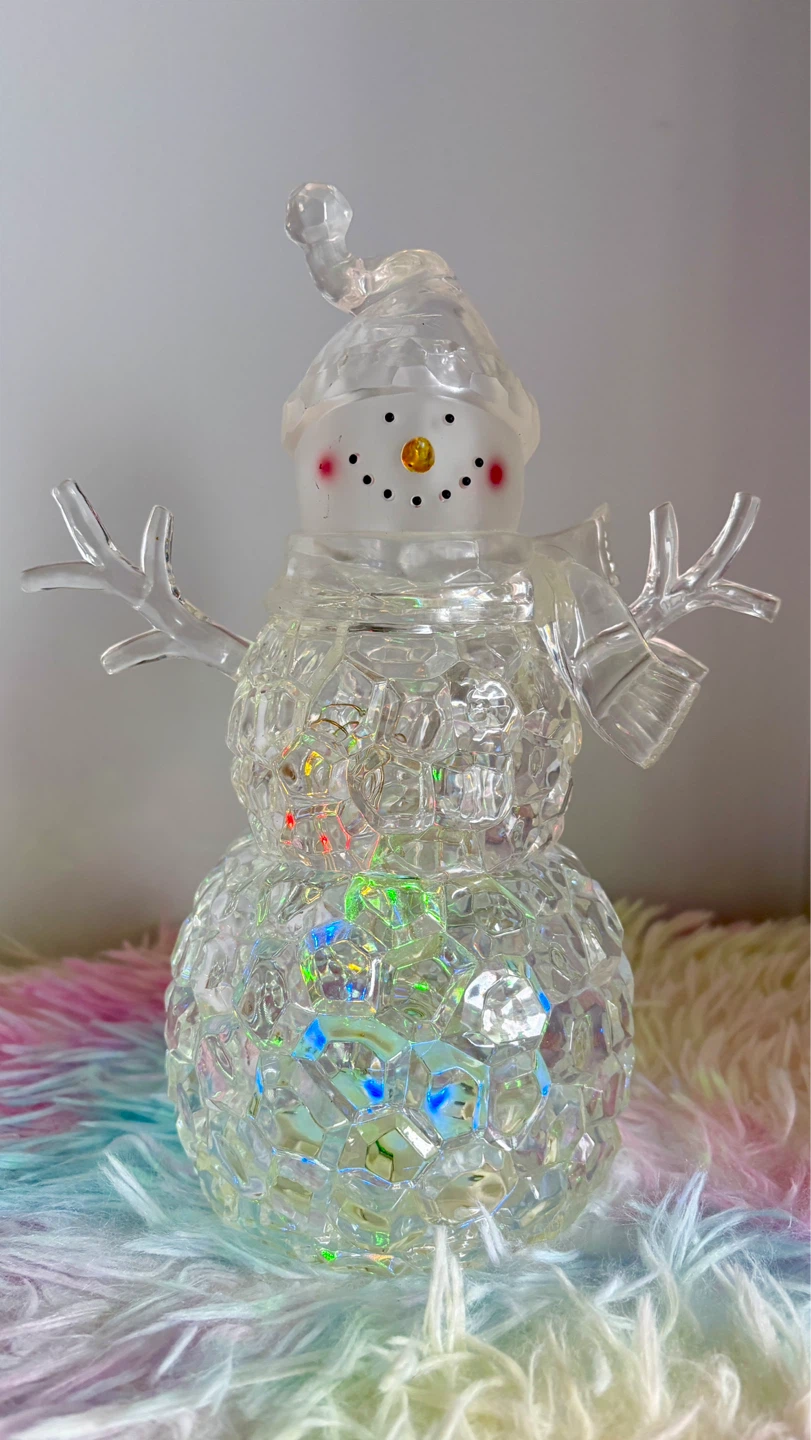 Light-Up Snowman Decoration