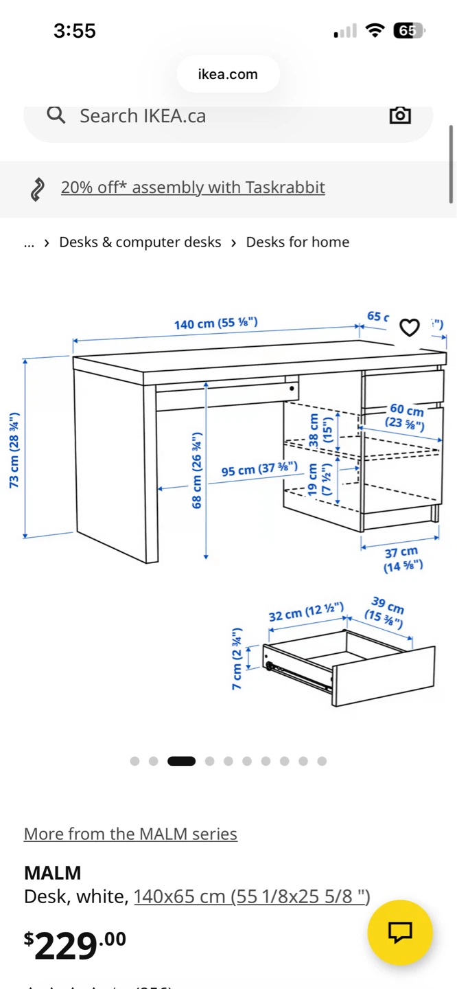 MOVING OUT SALE! Malm desk - photo 4