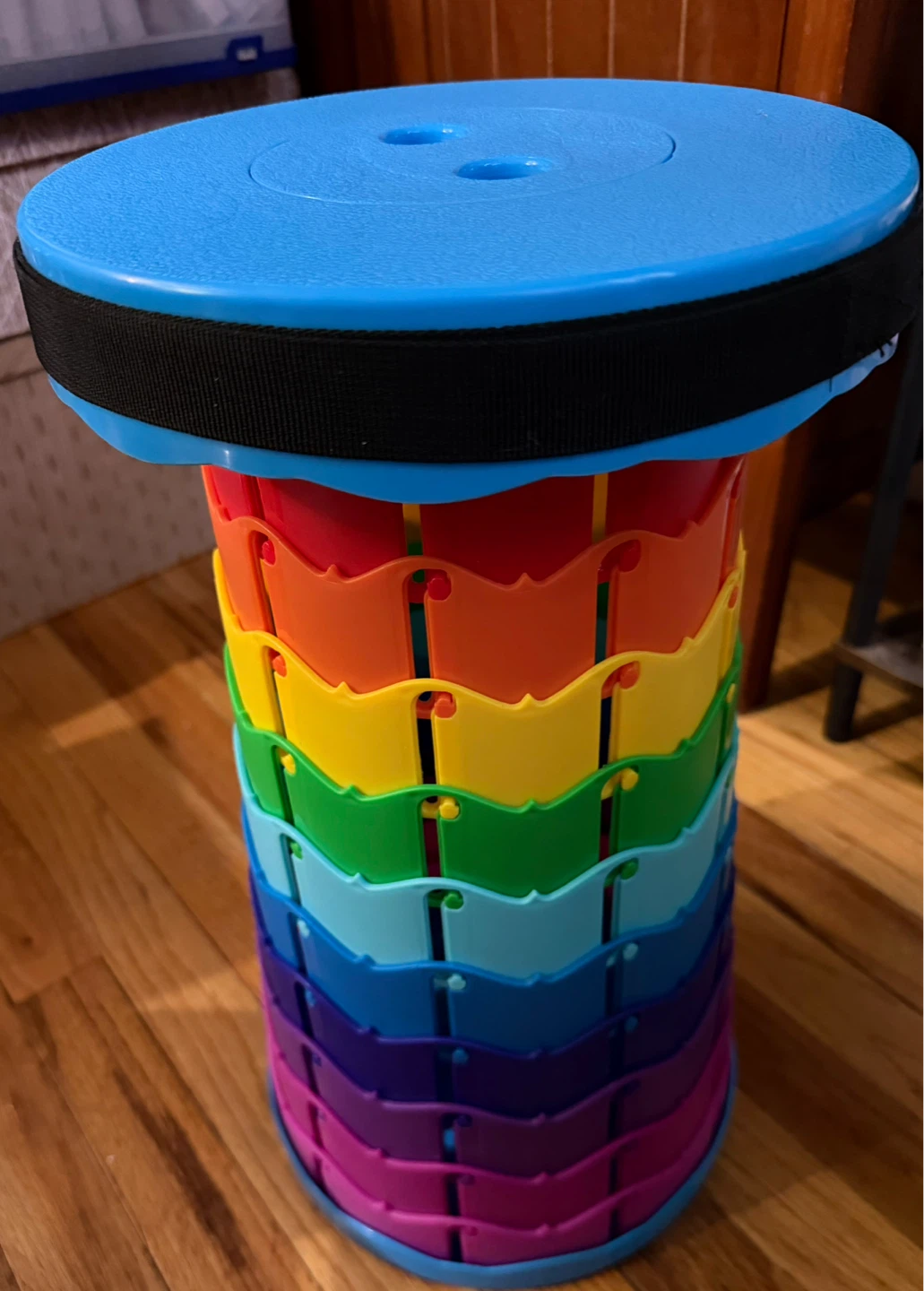 Bundle: 2 Telescoping Foldable Stool - Rainbow