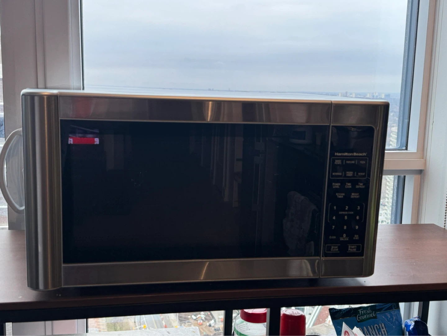 Hamilton Beach Stainless Steel Microwave