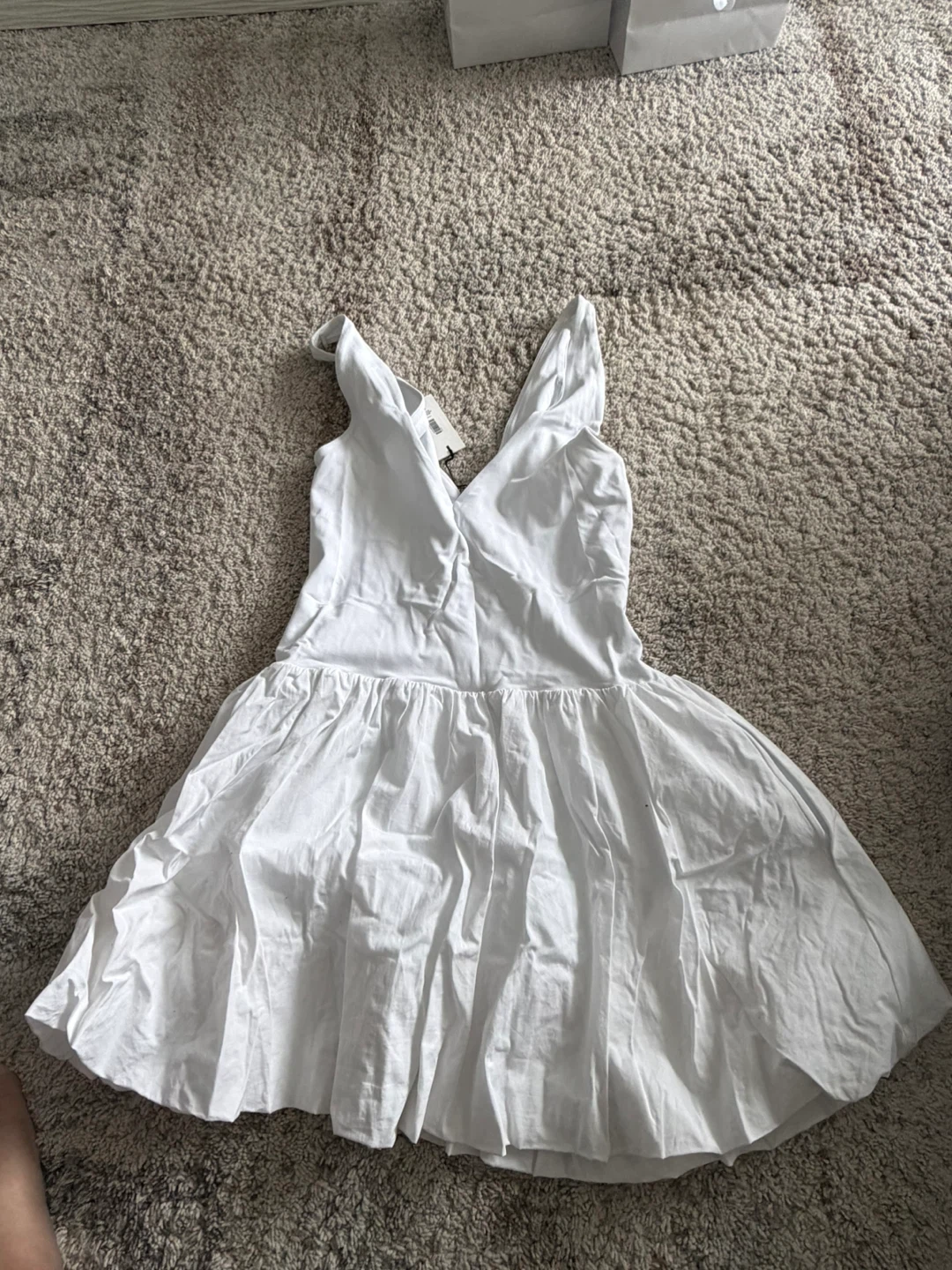 White Babaton Dress - photo 2