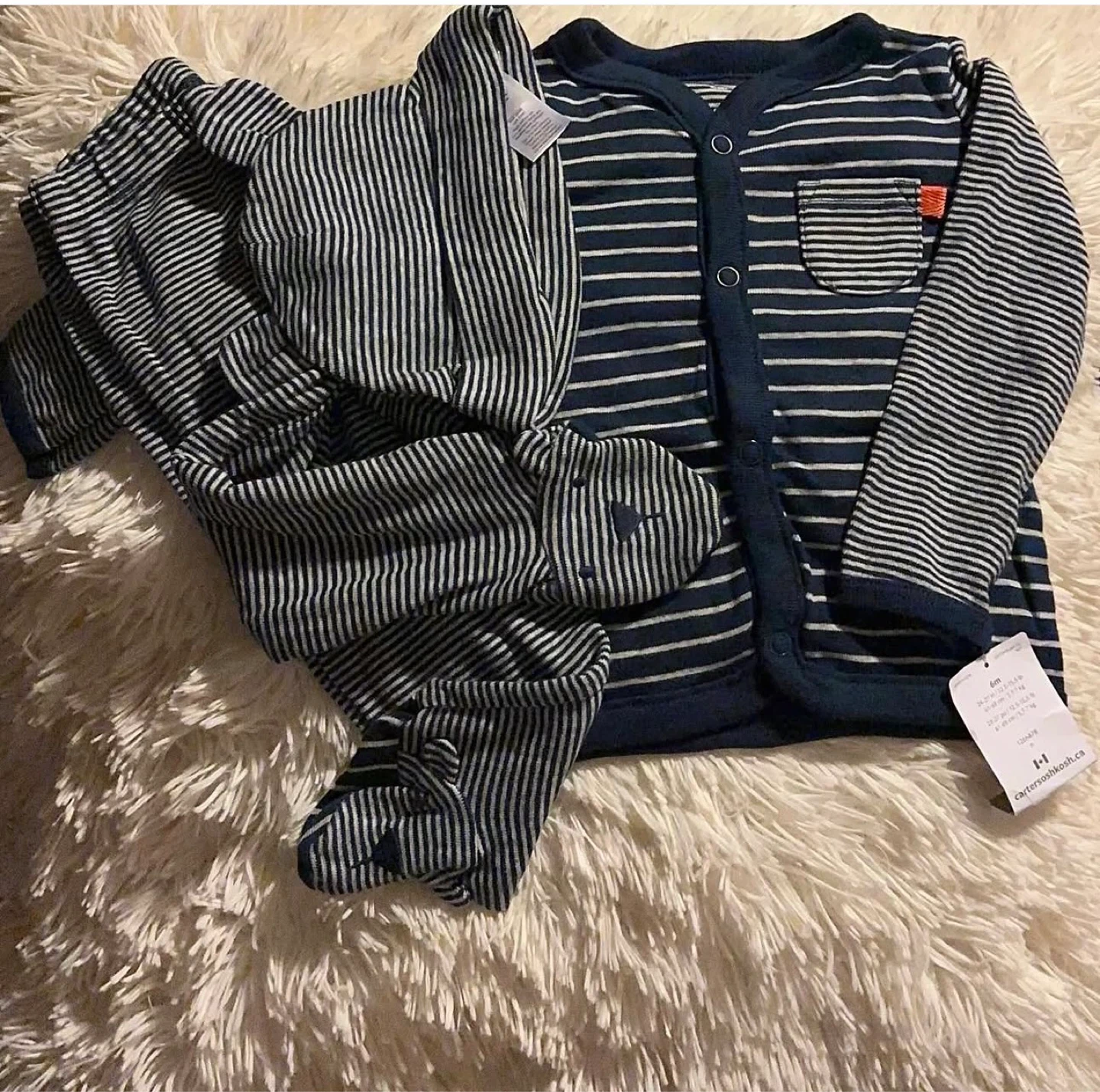 BOYS 3PC SUITE (SIZE:6 MONTHS)