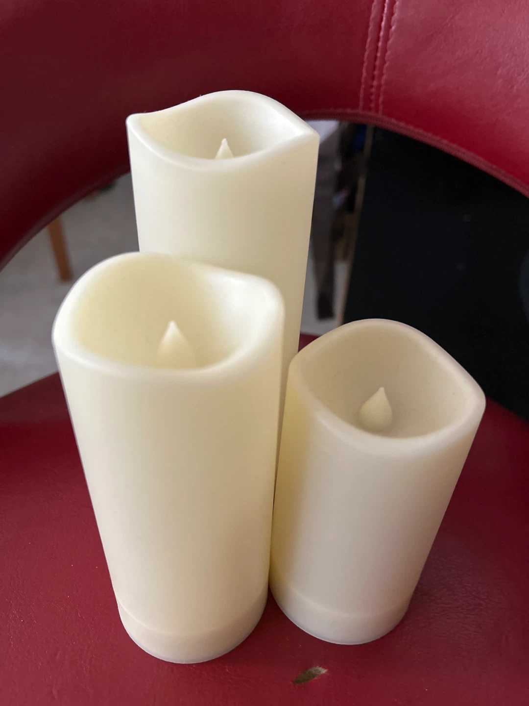 Set of 3 LED Flameless Candles