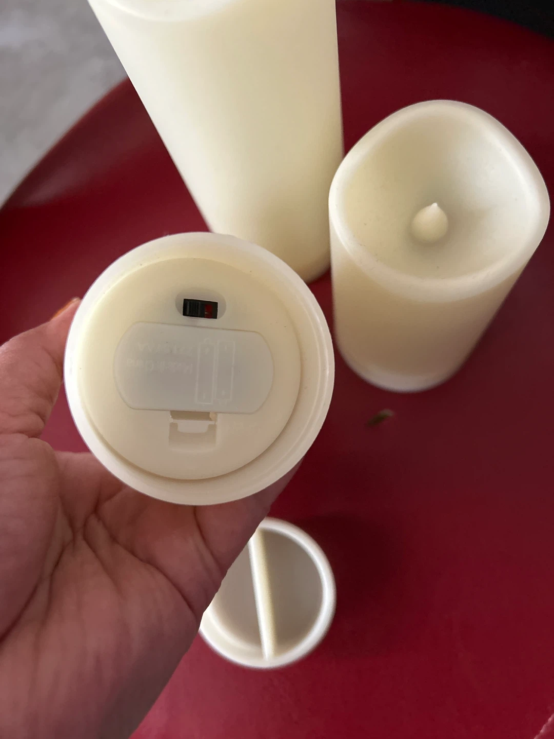 Set of 3 LED Flameless Candles - photo 2
