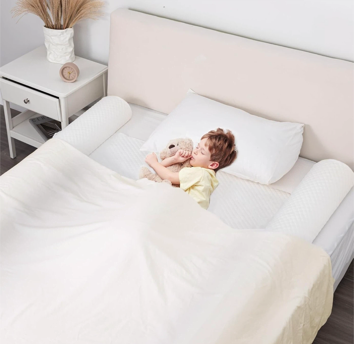 YIHATA Foldable Bed Bumper with Flap (2 Pack) - photo 2